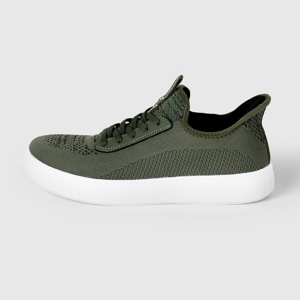 Easton Slip-On Shoes - Forest Green