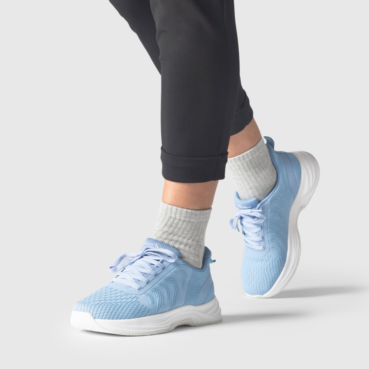 Aria Hands-Free Shoes - Sky Blue