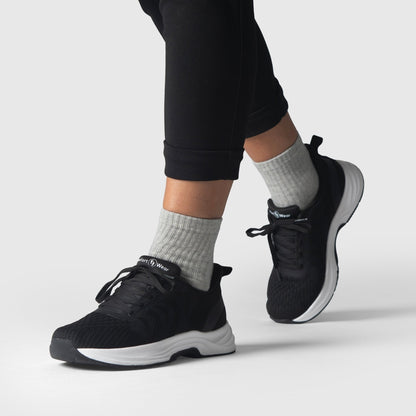 Aria Hands-Free Shoes - Black White