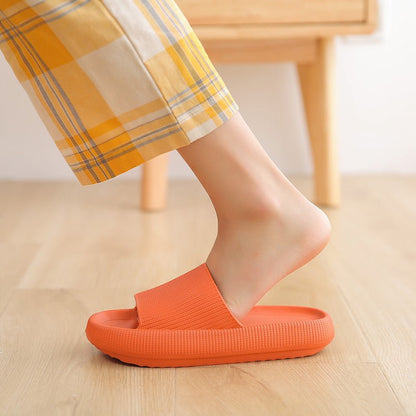 Cradle Heel Support Cushion Slides - Orange