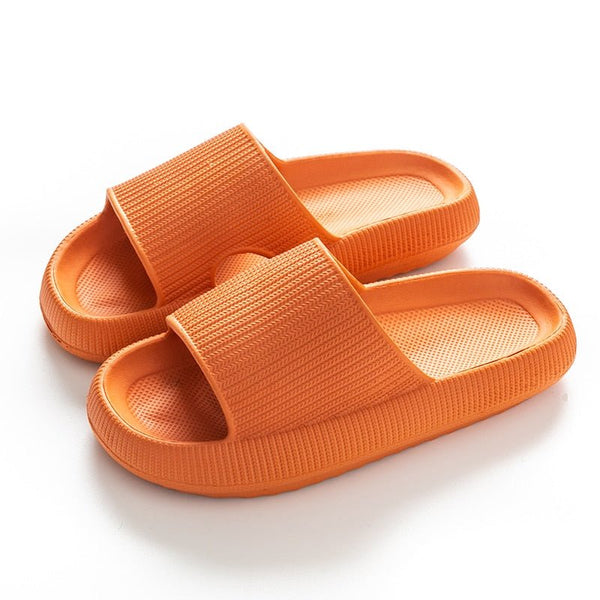 Cradle Heel Support Cushion Slides - Orange