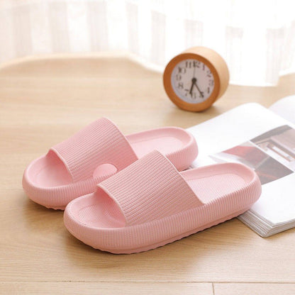 Cradle Heel Support Cushion Slides - Pink