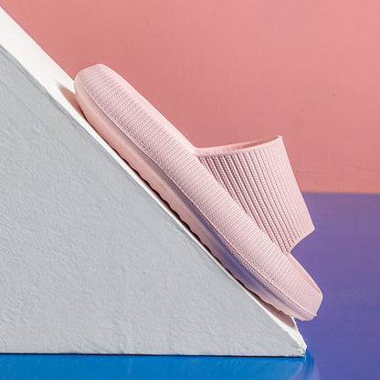 Cradle Heel Support Cushion Slides - Pink