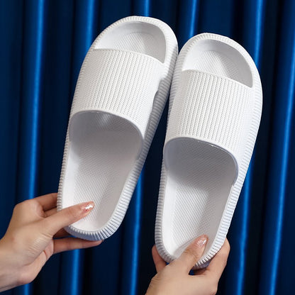 Cradle Heel Support Cushion Slides - White