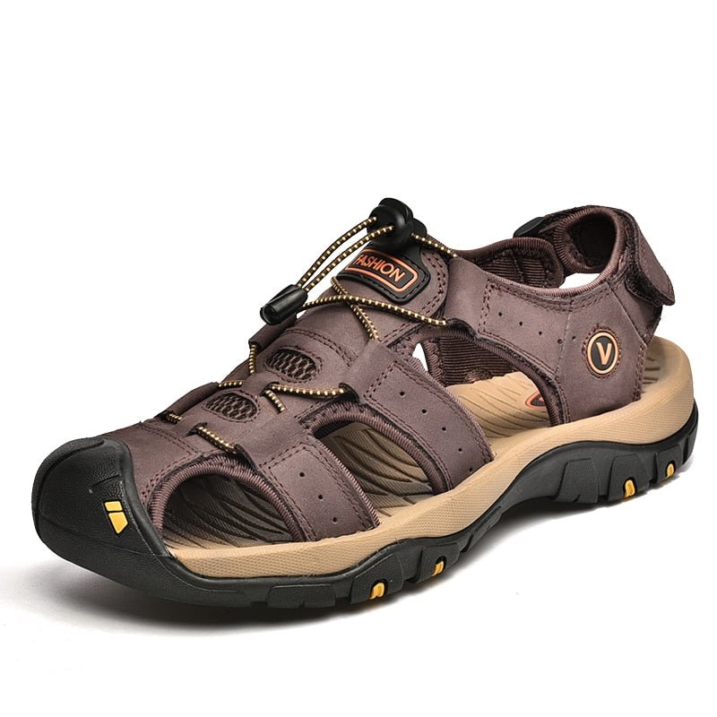 Men's Canyon Heel Strap Sandals - Coffee
