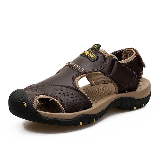 Men's Canyon Heel Strap Sandals - Dark Brown