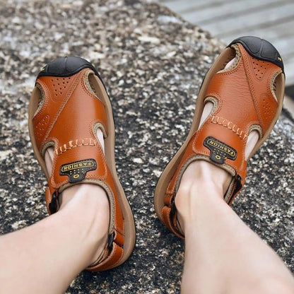 Men's Canyon Heel Strap Sandals - Orange
