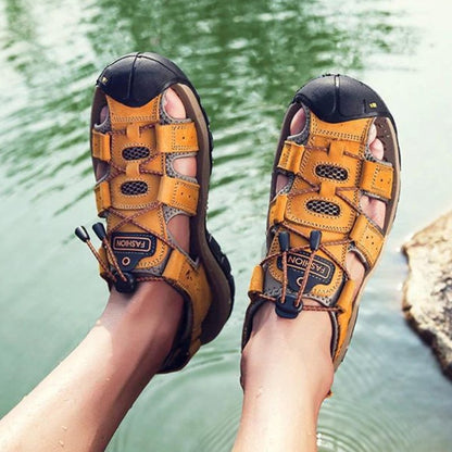 Men's Canyon Heel Strap Sandals - Yellow