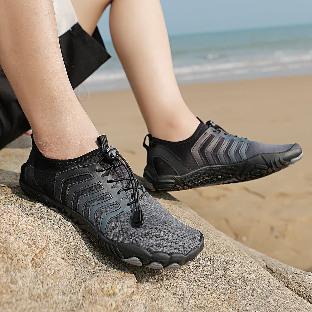 Terra Trail Non-Slip Barefoot Shoes - Midnight Black
