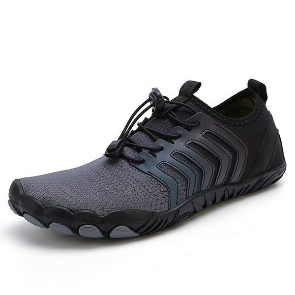 Terra Trail Non-Slip Barefoot Shoes - Midnight Black