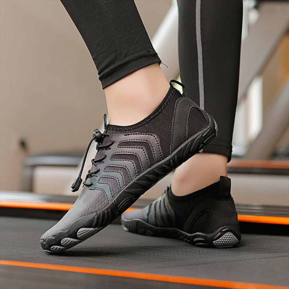 Terra Trail Non-Slip Barefoot Shoes - Midnight Black