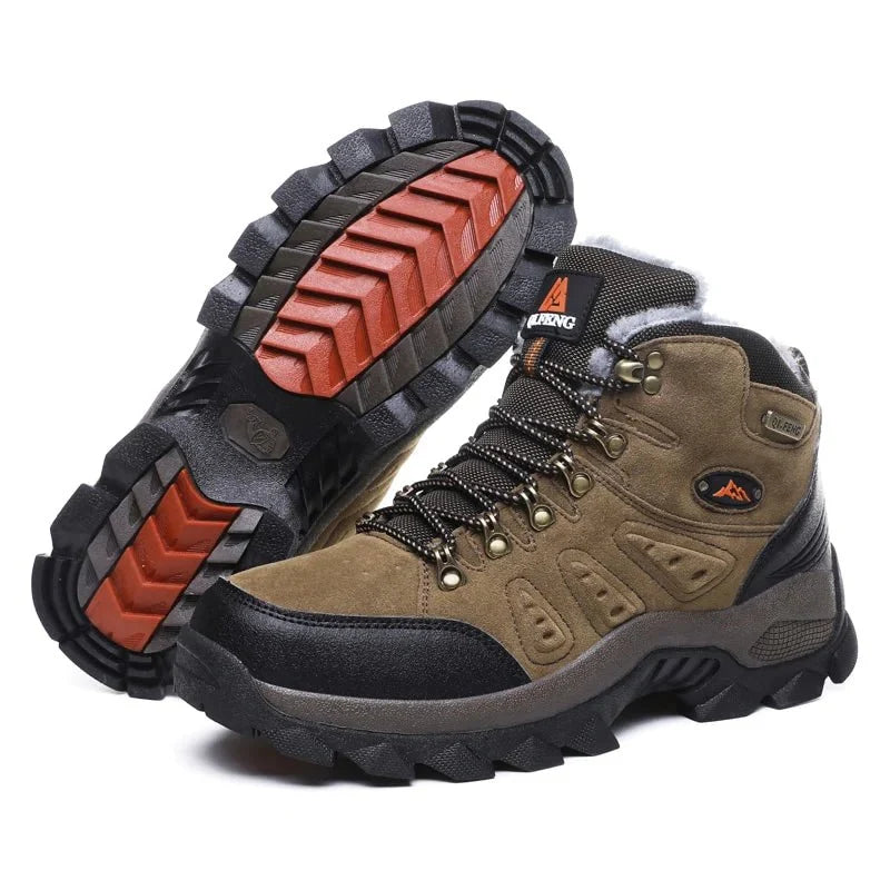 Summit Crest Men's Hiking Boots - Brown