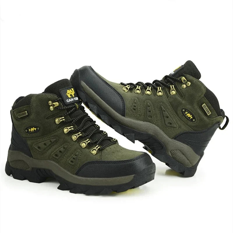 Summit Crest Men's Hiking Boots - Green