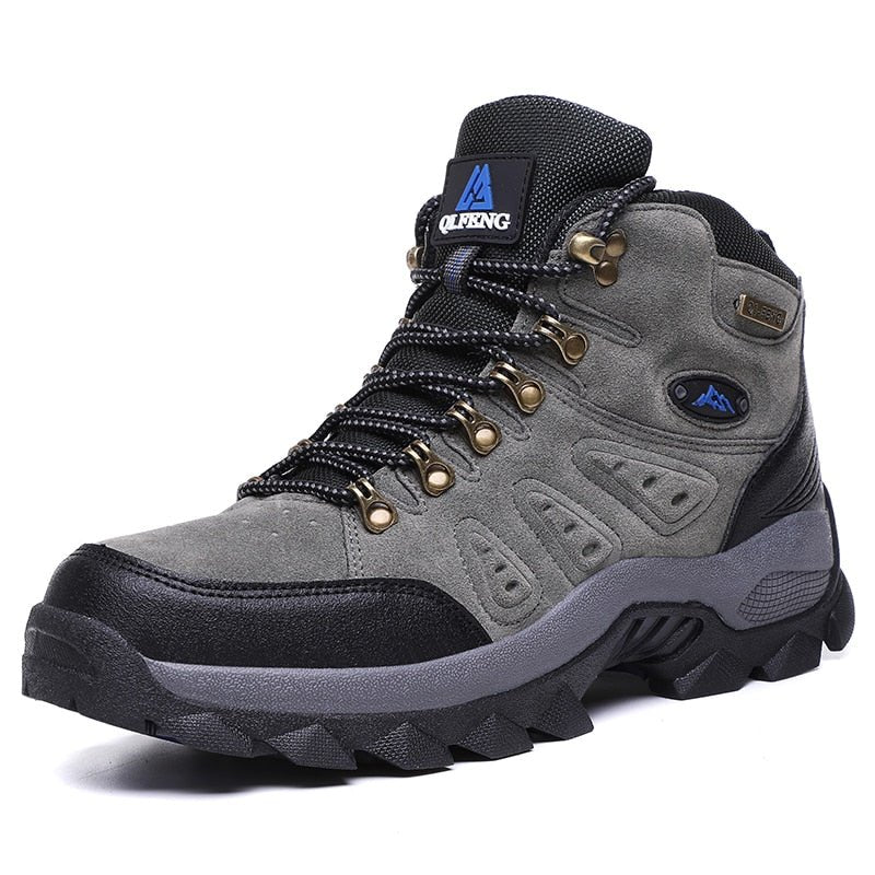 Summit Crest Men's Hiking Boots - Grey