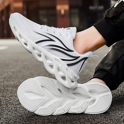 Nova Cushion Trainers - White