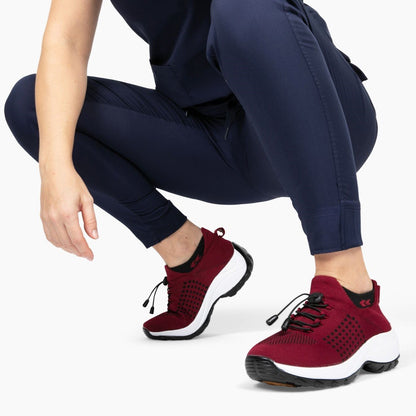 Non-Slip Healthcare Worker Solace Stretch Cushion Shoes