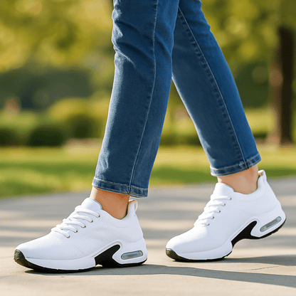 Tempo Cushion Running Shoes - White
