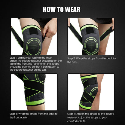 FlexGuard Knee Sleeve with Knee Wrap