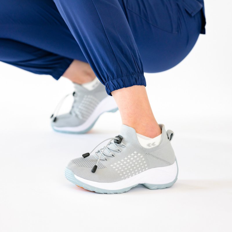 Solace Stretch Cushion Shoes - Arctic Grey