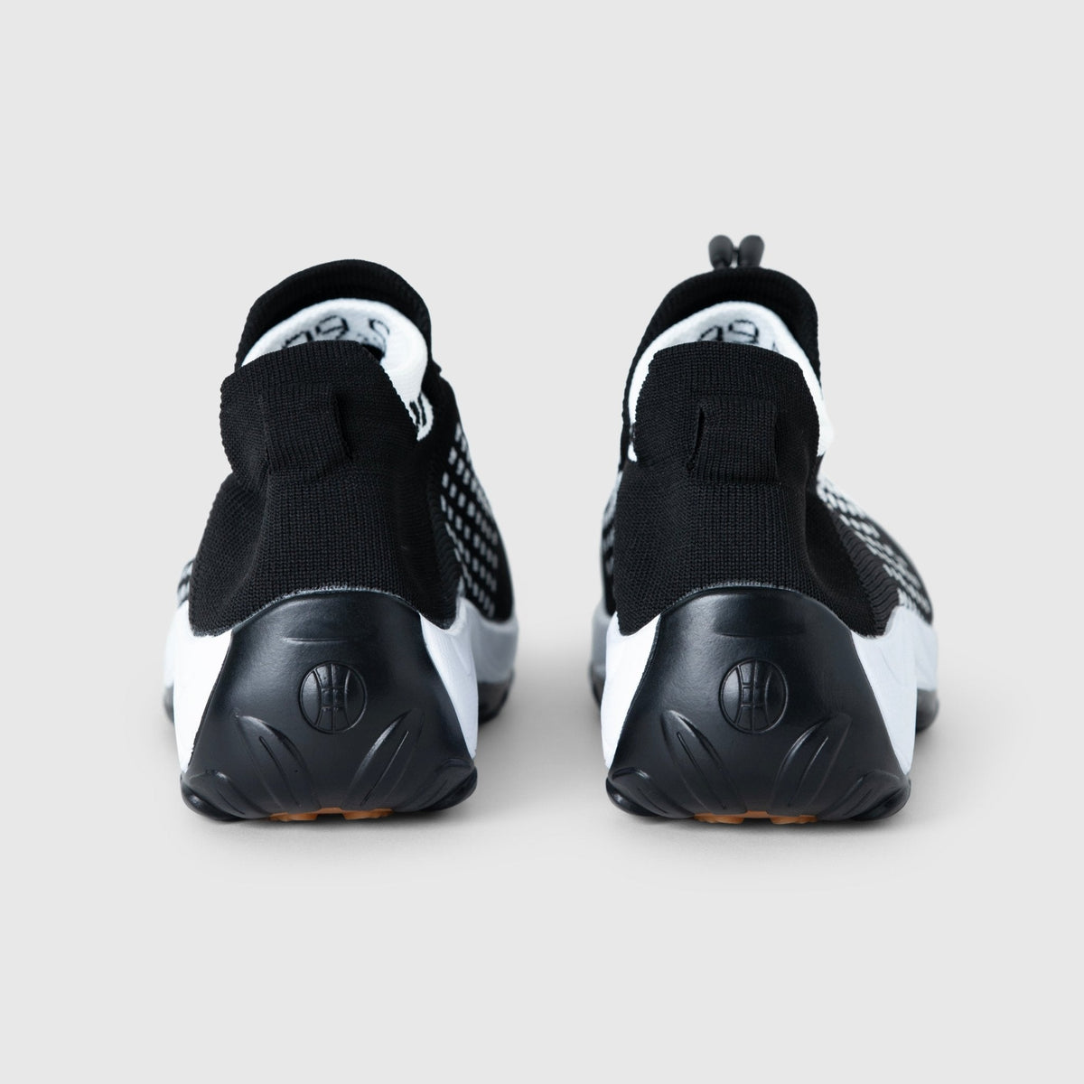 Solace Stretch Cushion Shoes - Black White