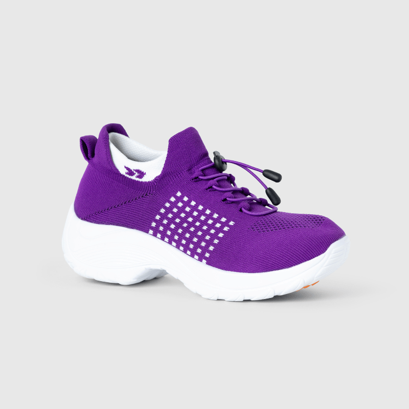 Solace Stretch Cushion Shoes - Fuchsia Purple