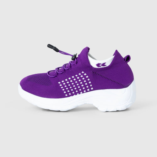 Solace Stretch Cushion Shoes - Fuchsia Purple