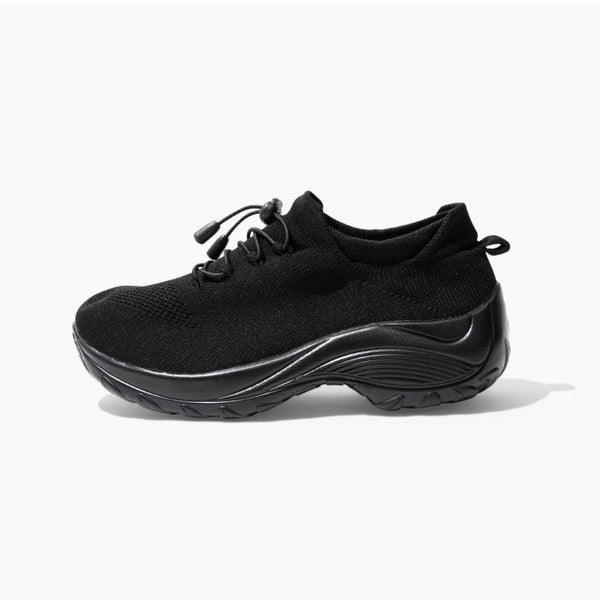 Solace Stretch Cushion Shoes - Midnight Black