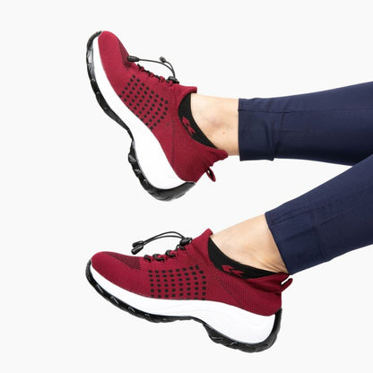 Solace Stretch Cushion Shoes - Red
