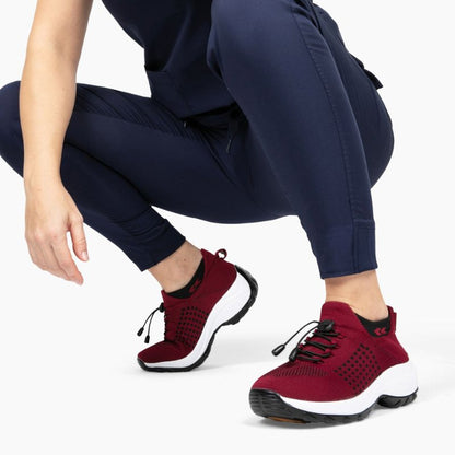 Solace Stretch Cushion Shoes - Red