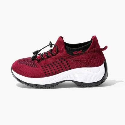 Solace Stretch Cushion Shoes - Red