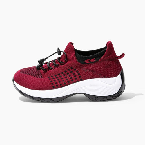 Solace Stretch Cushion Shoes - Red