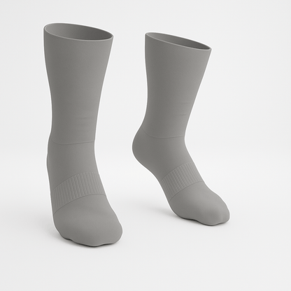 3-Pack CloudKnit Padded Extra-Stretch Crew Socks - Grey