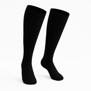 CloudKnit Padded Stretch Diabetic Socks Black