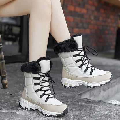 Frostline Women's Winter Boots - Beige