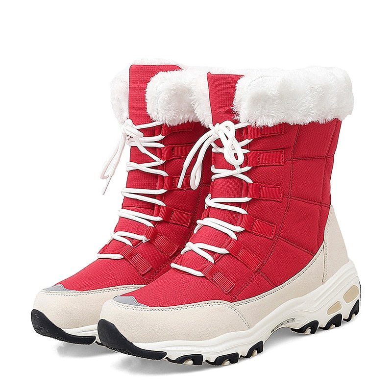 Frostline Women's Winter Boots - Red