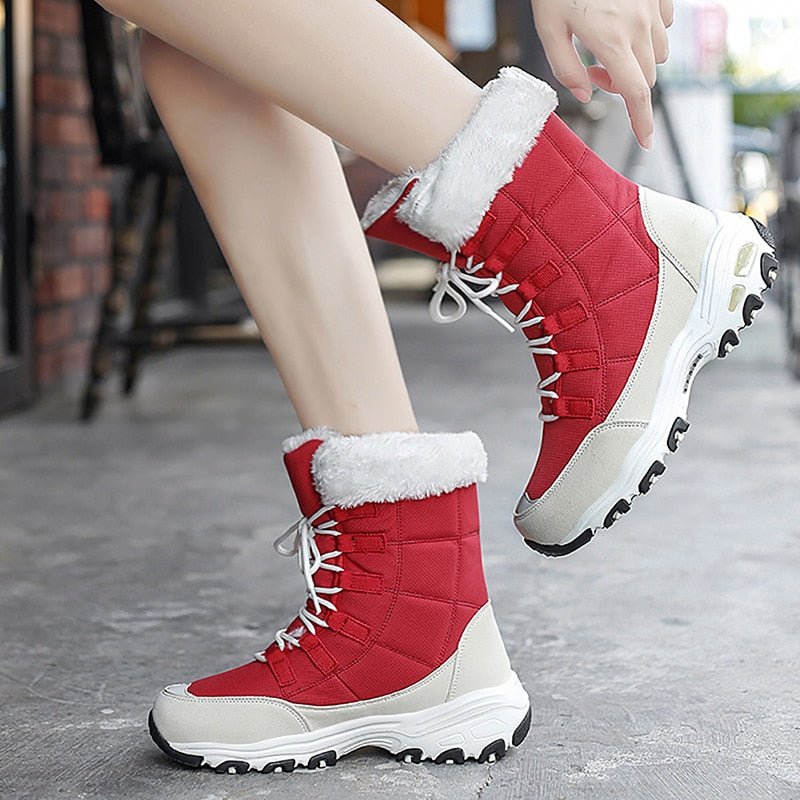 Frostline Women's Winter Boots - Red
