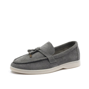 Bristol Suede Low-Cut Ortho Loafer Gray