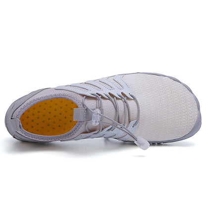 Terra Trail Non-Slip Barefoot Shoes - White Gray