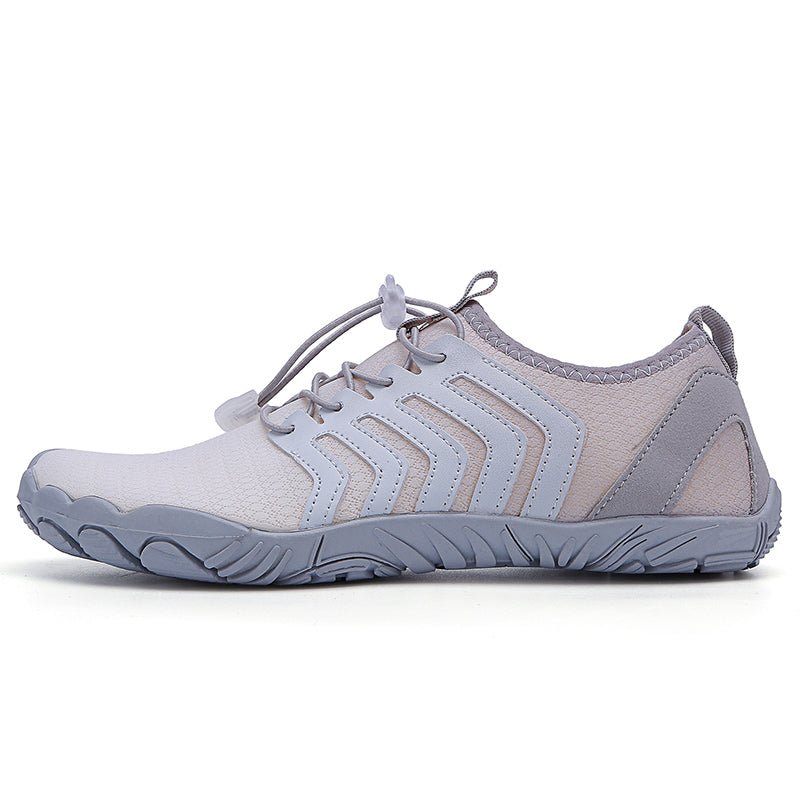 Terra Trail Non-Slip Barefoot Shoes - White Gray