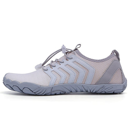Terra Trail Non-Slip Barefoot Shoes - White Gray